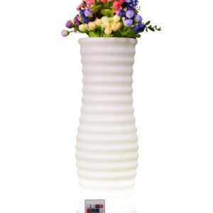 Vaso Luminoso LED RGB Multicolore IP54 con Telecomando