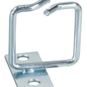 Anello Passacavi Laterale 40x40 mm in Acciaio Zincato per Armadi Rack