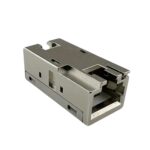 Accoppiatore RJ45 Cat6A 8P8C Femmina/ Femmina 10G STP Silver