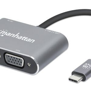 Convertitore USB-C™ a HDMI e VGA 4-in-1 con Power Delivery