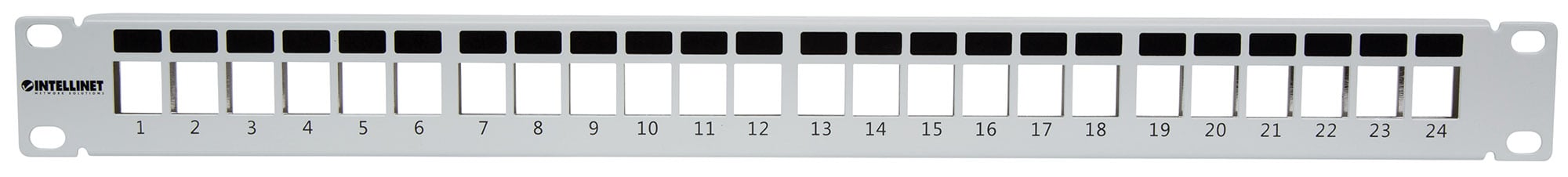 Pannello Patch Modulare Senza Frutti 24 Posti Grigio