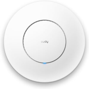 Punto di Accesso Wireless WiFi 7, 3600 Mbps Porta 2.5G Montaggio a Muro/Soffitto, BE3600