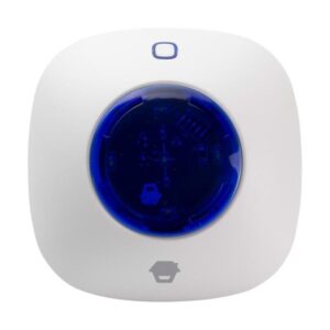 Sirena con Lampeggiante Wireless da Interni per Antifurto WS-105