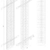 Canala Discesa Cavi per Rack 42U Profondi 800 mm - immagine 2
