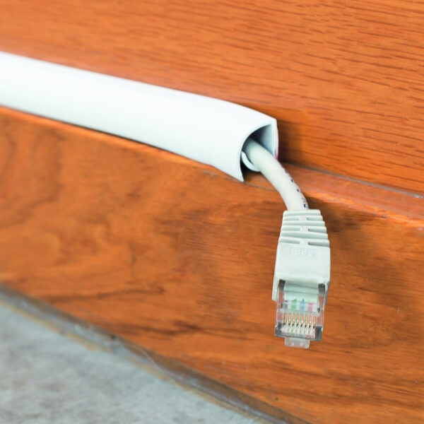 Canalina Autoadesiva Flessibile 5m Bianco - immagine 7