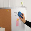 Cancellino Blu per Lavagne Magnetiche Bianche Flipchart - immagine 4