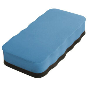 Cancellino Blu per Lavagne Magnetiche Bianche Flipchart