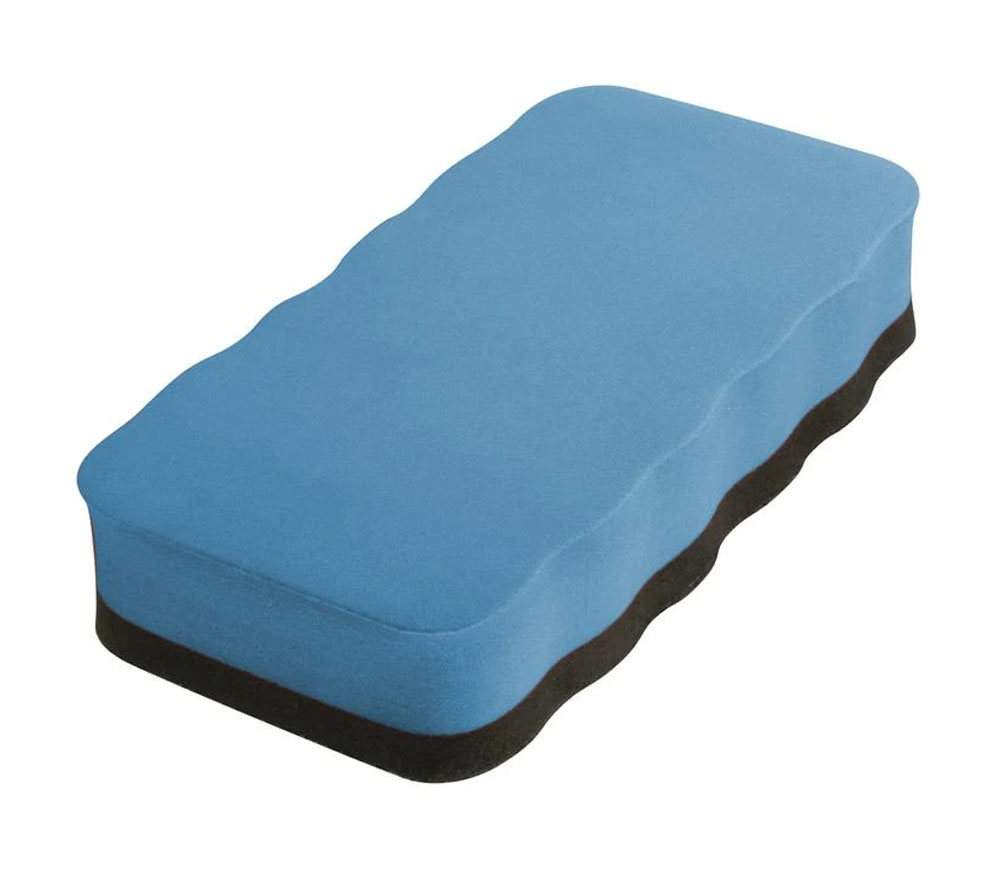 Cancellino Blu per Lavagne Magnetiche Bianche Flipchart