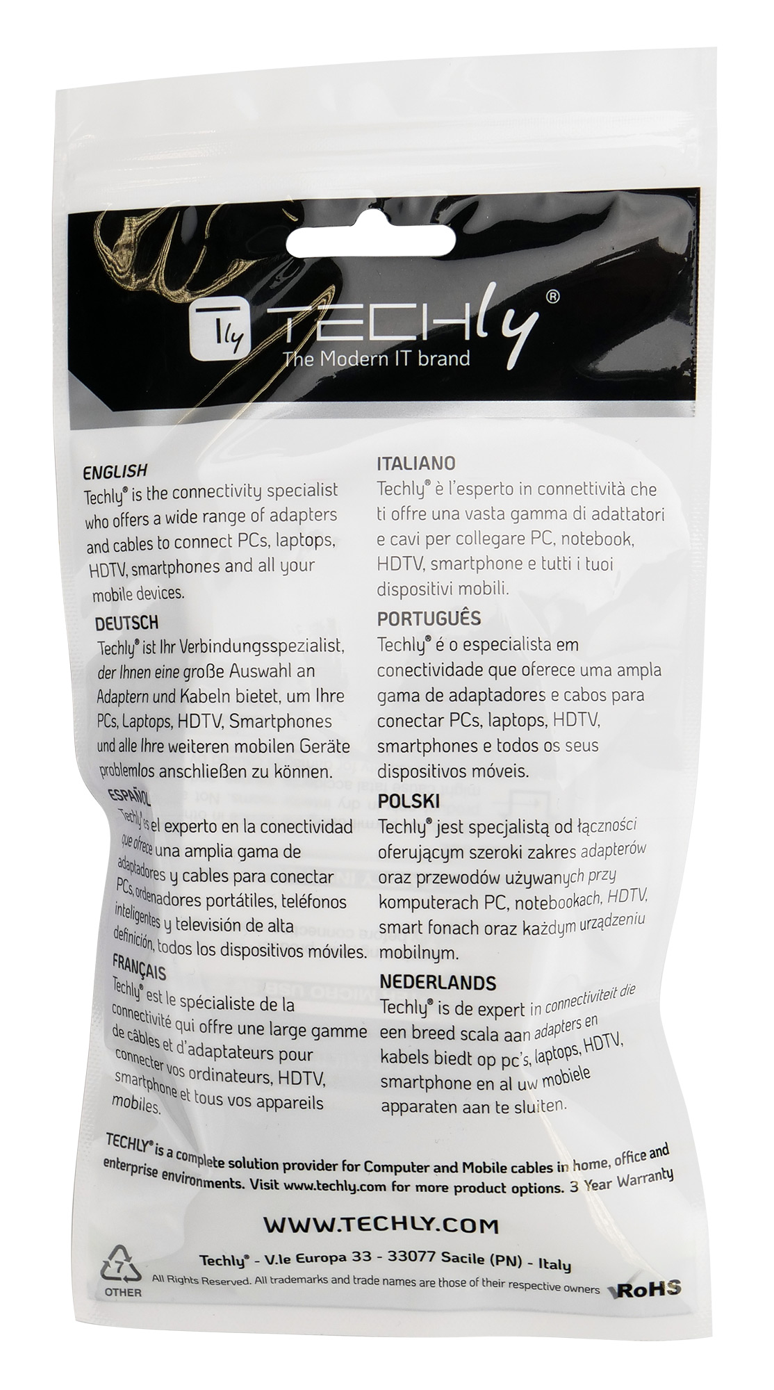 Caricabatterie Alimentatore Micro USB 5V 1A per Smartphone Tablet Nero - immagine 5