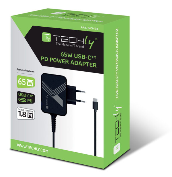 Alimentatore per Smartphone e Notebook USB-C™ Power Delivery PD3.0 65W - immagine 2