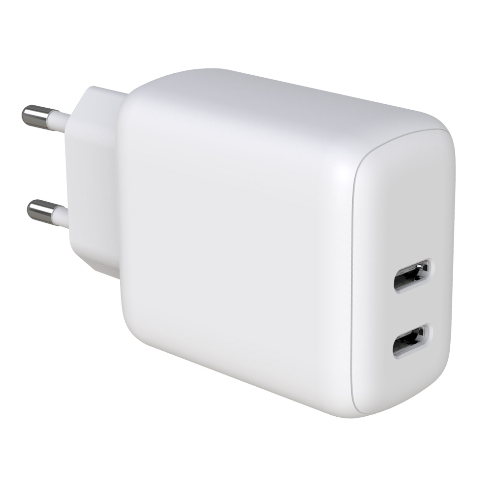 Caricatore Alimentatore 2 porte USB-C™ da Muro 35W - immagine 10
