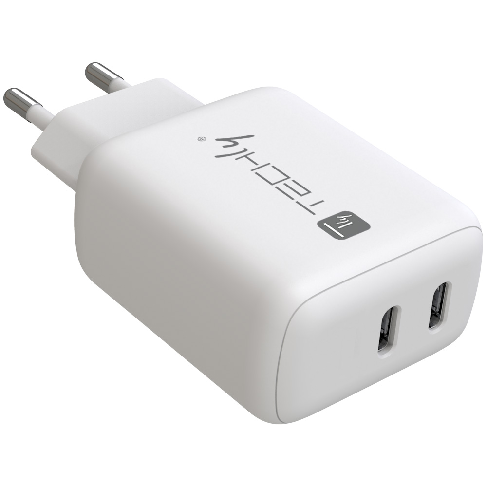 Caricatore Alimentatore 2 porte USB-C™ da Muro 35W - immagine 9
