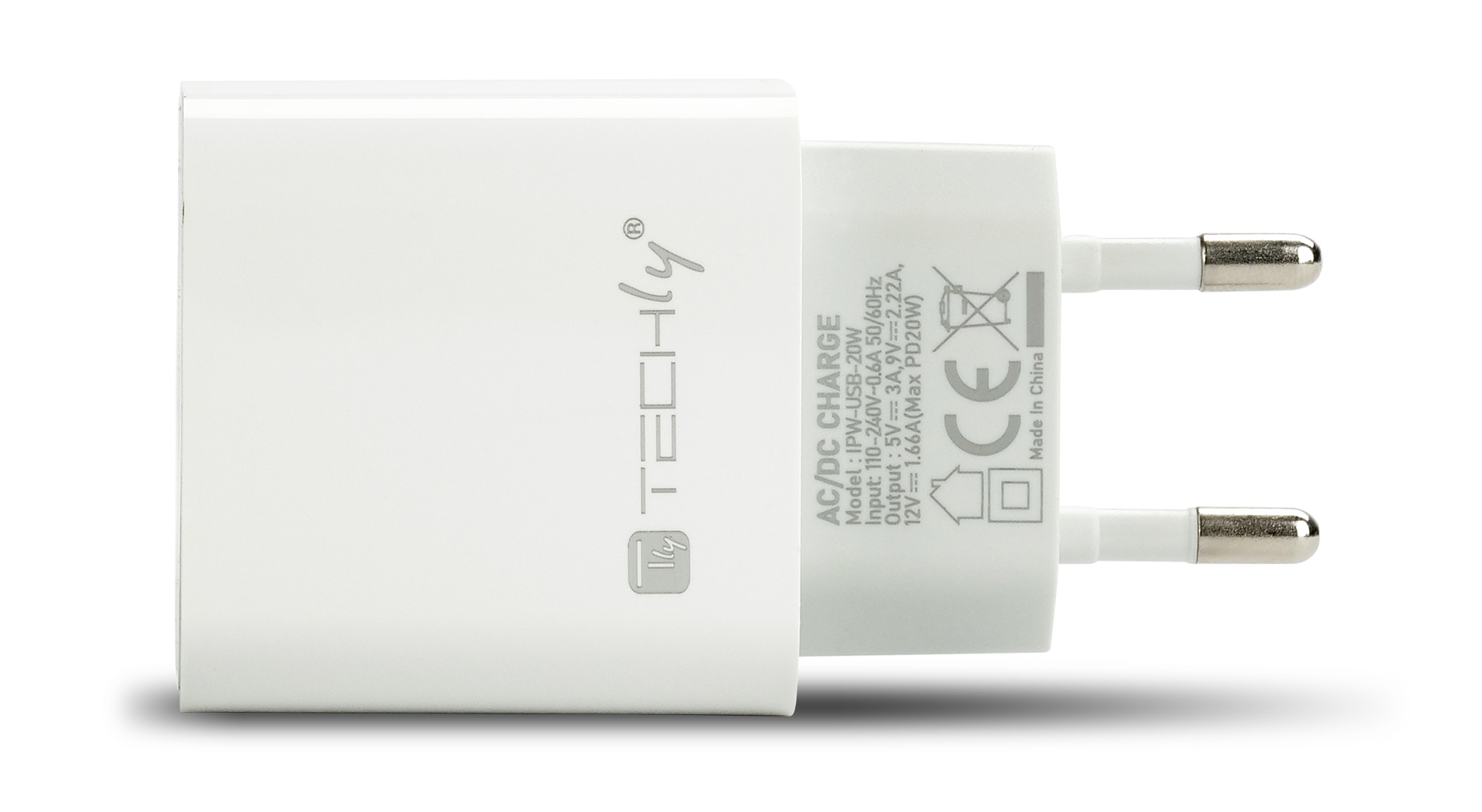 Caricatore Alimentatore USB-C™ da Muro 20W PD per Smartphone o Tablet - immagine 5