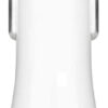 Caricatore da Auto Universale 2 Porte USB 5V 1A&2.1A Bianco - immagine 3