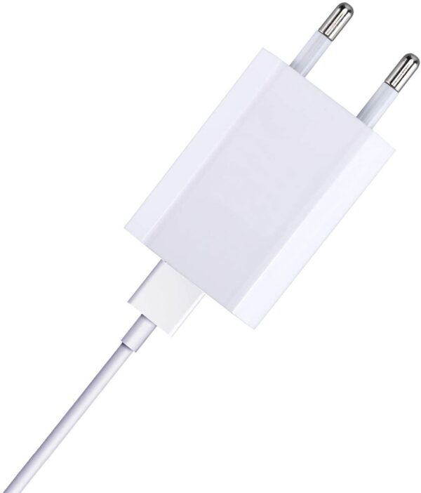Caricatore USB 1A Compatto Spina Europea Bianco - immagine 7