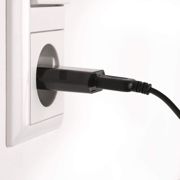Caricatore USB 1A Compatto Spina Europea Nero - immagine 8