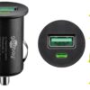 Caricatore USB da auto Quick Charge 3.0 2.4A 18Watt - immagine 3