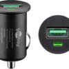 Caricatore USB da auto Quick Charge 3.0 2.4A 18Watt - immagine 4