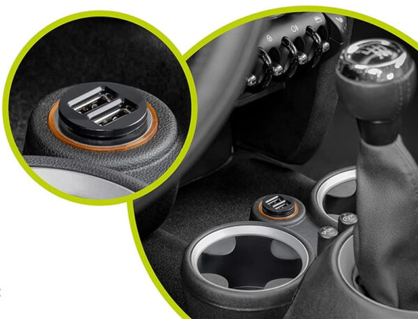 Caricatore USB da auto Quick Charge 3.0 2.4A 18Watt - immagine 8