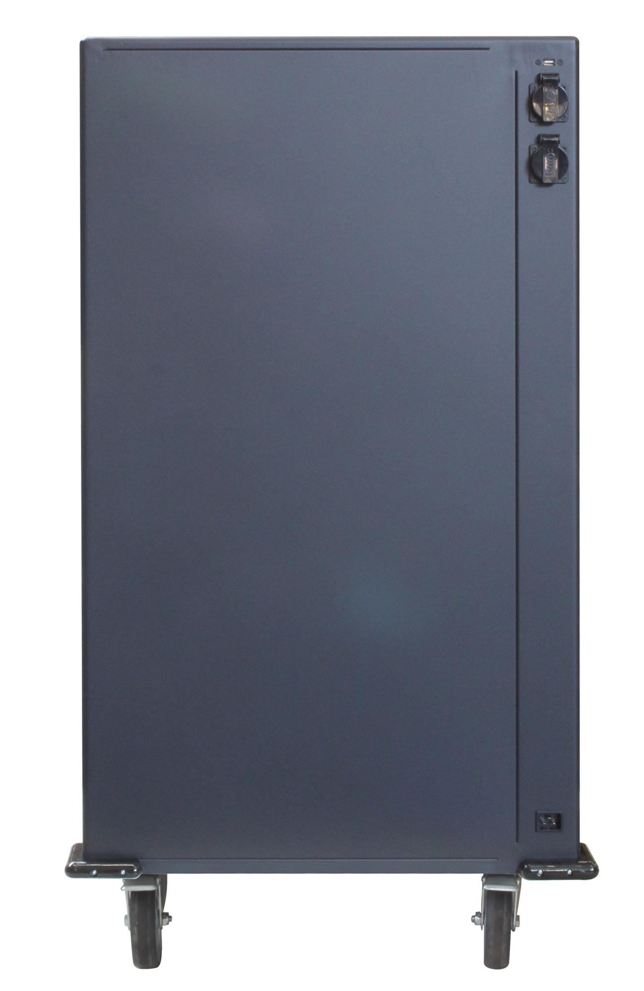 Carrello Stazione di Ricarica 80 USB Notebook o Smartphone Nero - immagine 6