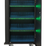 Carrello Stazione di Ricarica 80 USB Notebook o Smartphone Nero