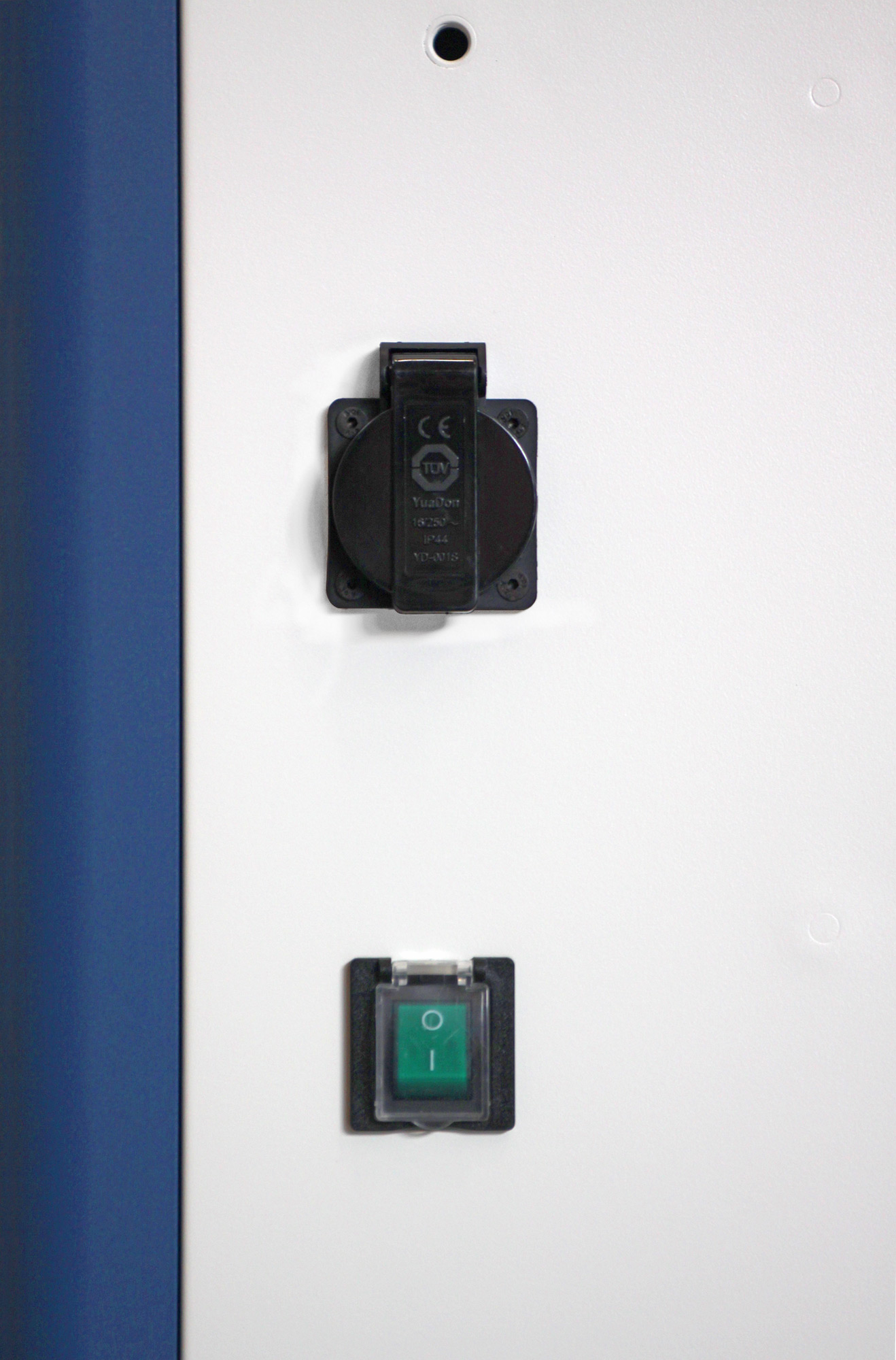 Carrello Stazione di Ricarica Ventilato 30 Notebook o Smartphone Bianco/Blu - immagine 7