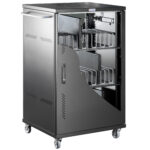 Carrello Stazione di Ricarica Ventilato 36 Notebook o Smartphone Nero