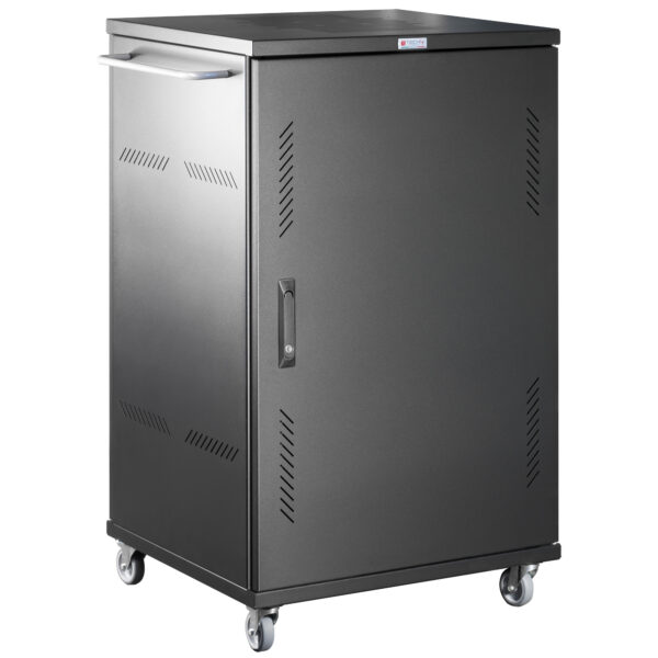 Carrello Stazione di Ricarica Ventilato 36 Notebook o Smartphone Nero - immagine 4