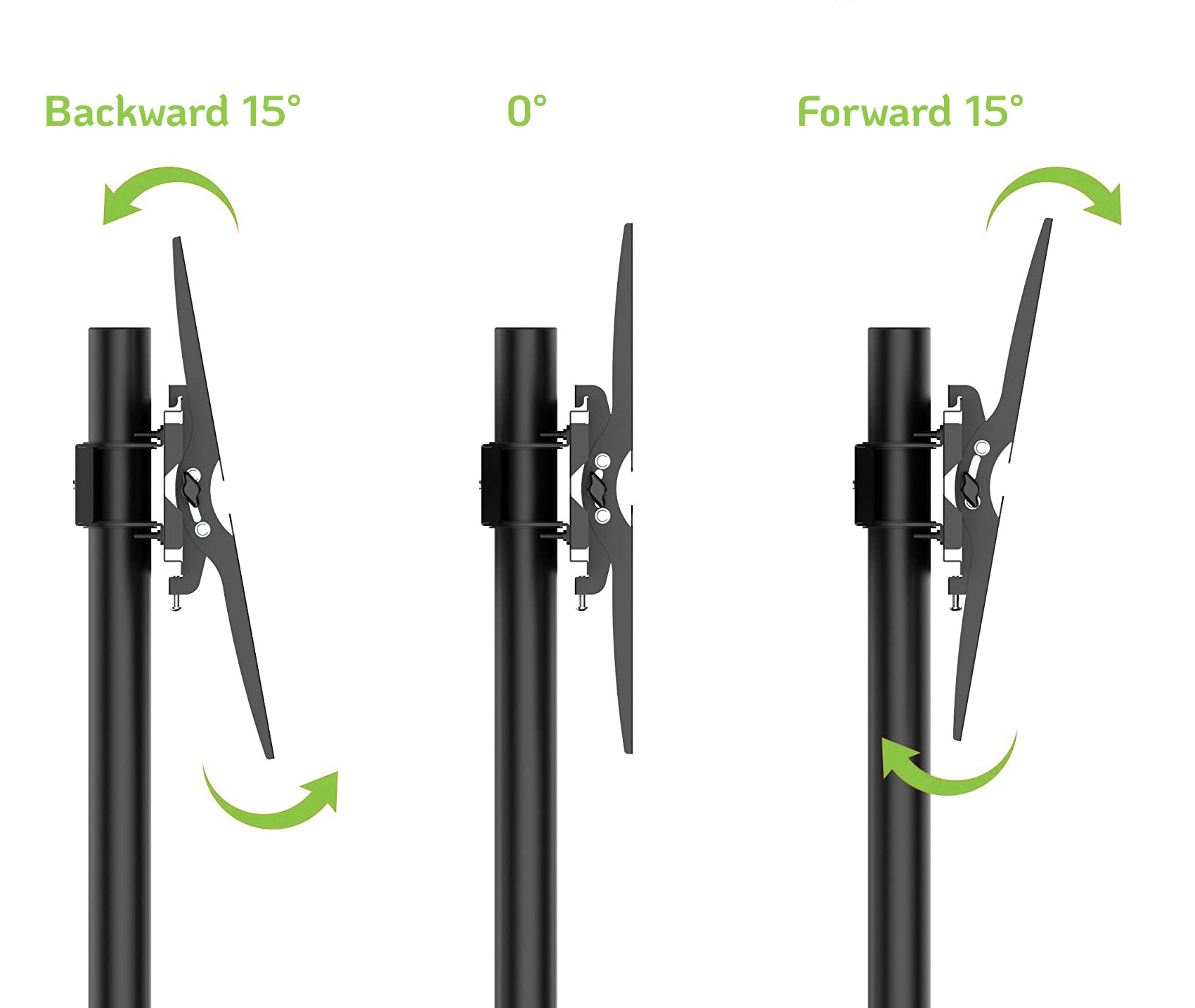 Carrello Supporto Pavimento Porta TV LCD/LED/Plasma 30''-65'' Mensola - immagine 10