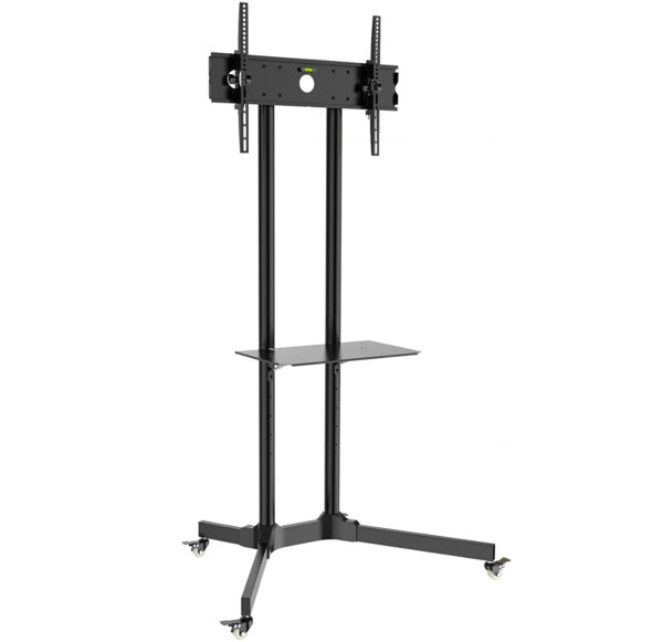 Carrello Supporto Pavimento Porta TV LCD/LED/Plasma 30''-65'' Mensola