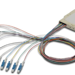 Cassetta di Giunzione Attrezzata con 12 Pigtail Fibra Monomodale OS2 LC/APC 9/125 2m