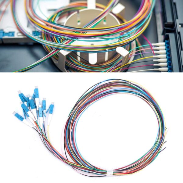 Cassetta di Giunzione Attrezzata con 12 Pigtail Fibra Monomodale OS2 LC/APC 9/125 2m - immagine 2