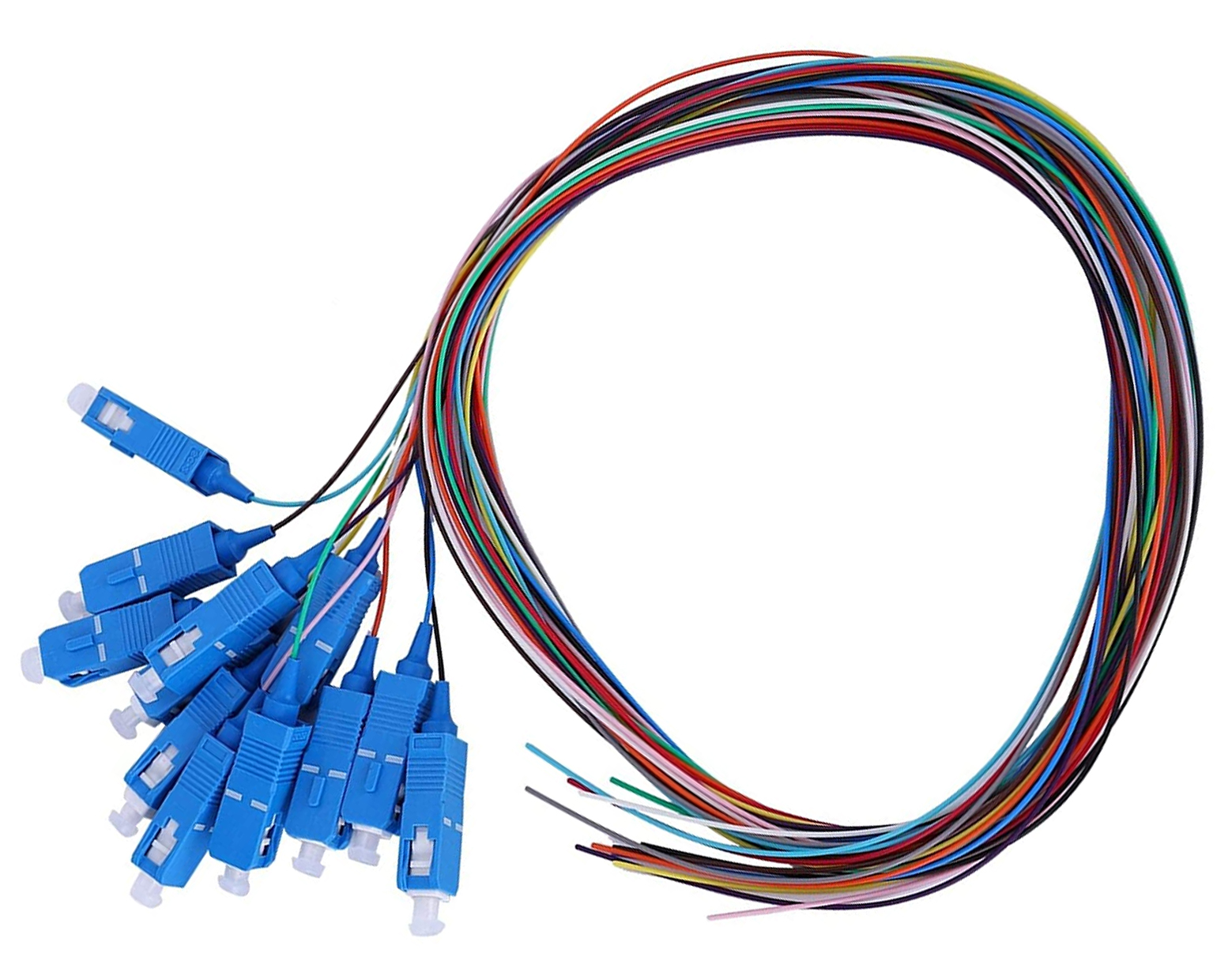 Cassetta di Giunzione Attrezzata con 12 Pigtail Fibra Monomodale OS2 SC/APC 9/125 2m - immagine 5