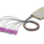 Cassetta di Giunzione Attrezzata con 12 Pigtail Fibra Multimodale OM4 SC 50/125 2m