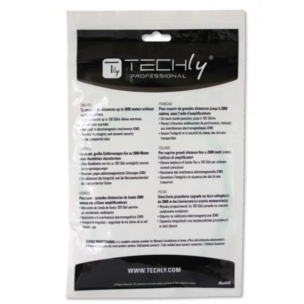 Cavo Fibra Ottica SC/ST 62,5/125 Multimodale 5 m OM1 - immagine 6