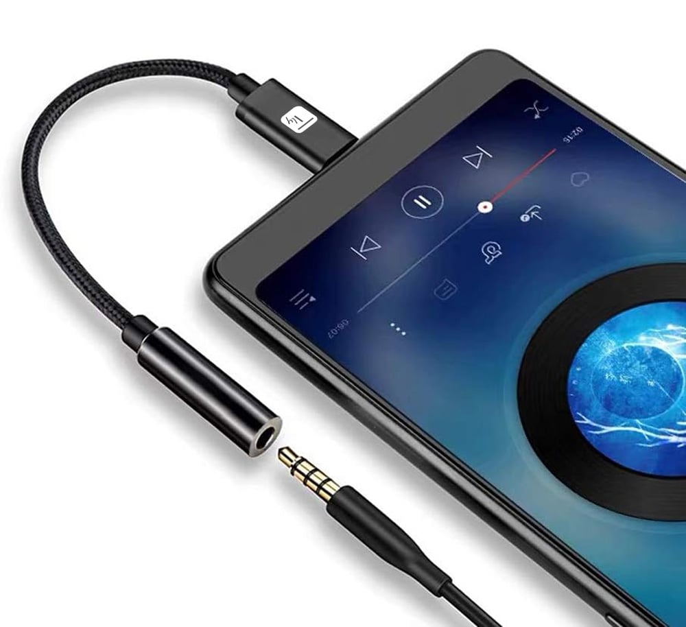 Cavo Adattatore Cuffie da USB-C™ a Jack Audio 3.5'' Chip DAC - immagine 3