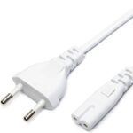 Cavo Alimentazione C7 a Italiana 1.8m Bianco