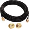 Cavo Antenna SMA M/F a Basse Perdite 7,5m Nero - immagine 2