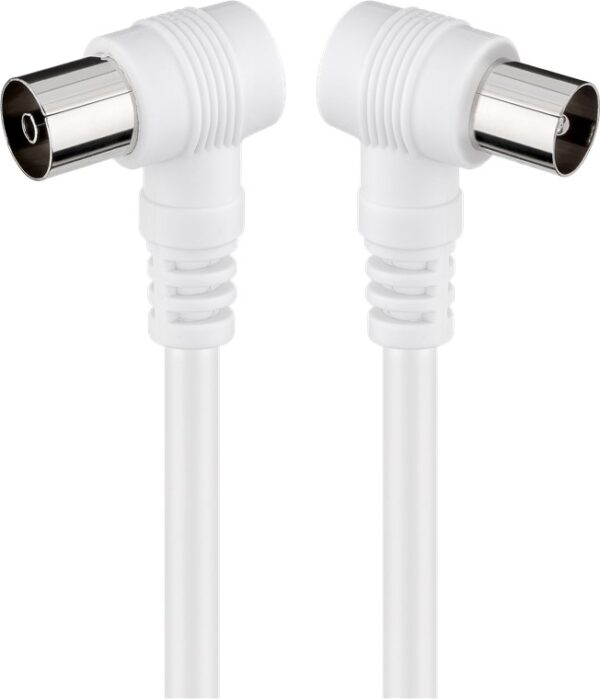 Cavo Antenna TV M/F 1,5 mt  angolato 90°