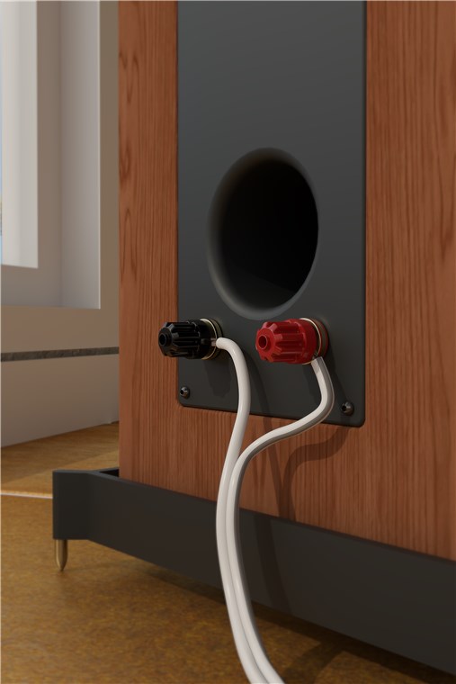 Cavo Audio per diffusori acustici Trasparente 2,5 mm² matassa 100m - immagine 4