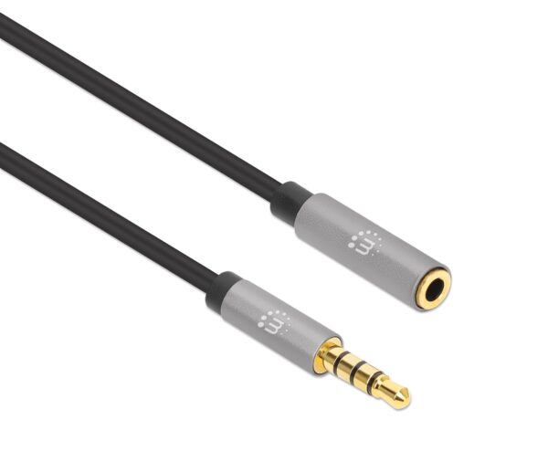 Cavo Audio Stereo AUX 3.5mm Alta Qualità M/F 5m - immagine 3