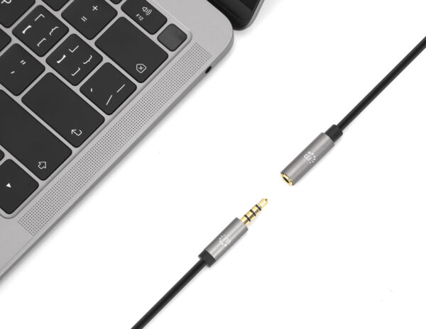 Cavo Audio Stereo AUX 3.5mm Alta Qualità M/F 5m - immagine 7