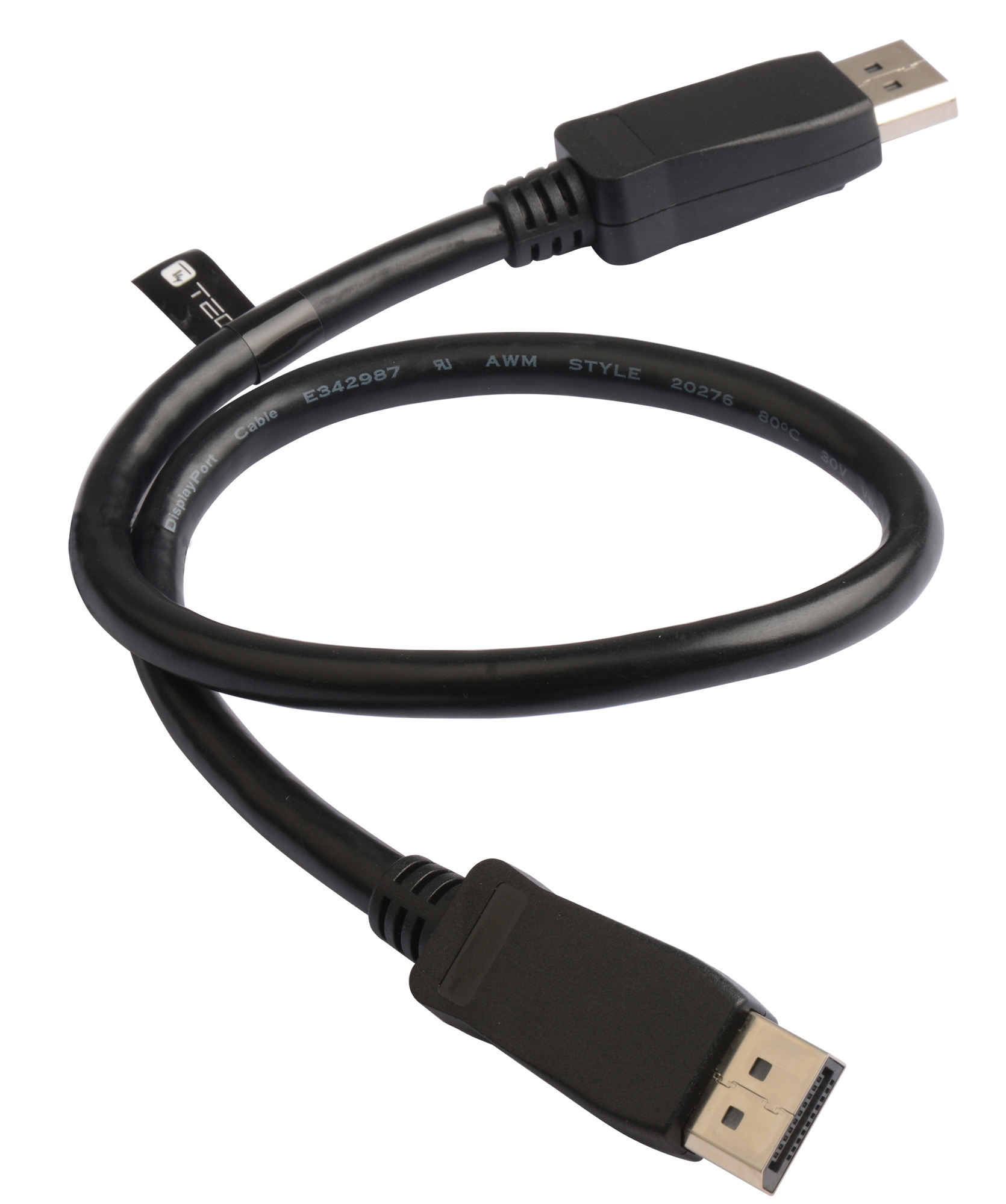Cavo Audio/Video DisplayPort 1.4 Certificato DP++ 8K M/M 0,5m Nero - immagine 6