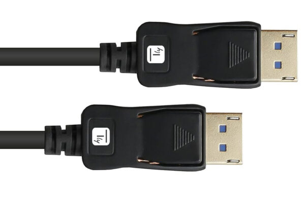 Cavo Audio/Video DisplayPort 2.1 M/M 10K 1m Nero - immagine 3