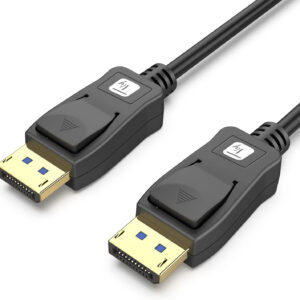Cavo Audio/Video DisplayPort 2.1 M/M 10K 2m Nero