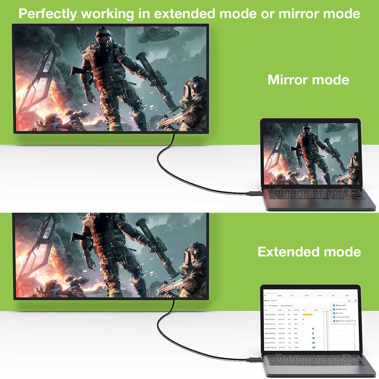 Cavo Audio/Video DisplayPort 2.1 M/M 10K 5m Nero - immagine 10