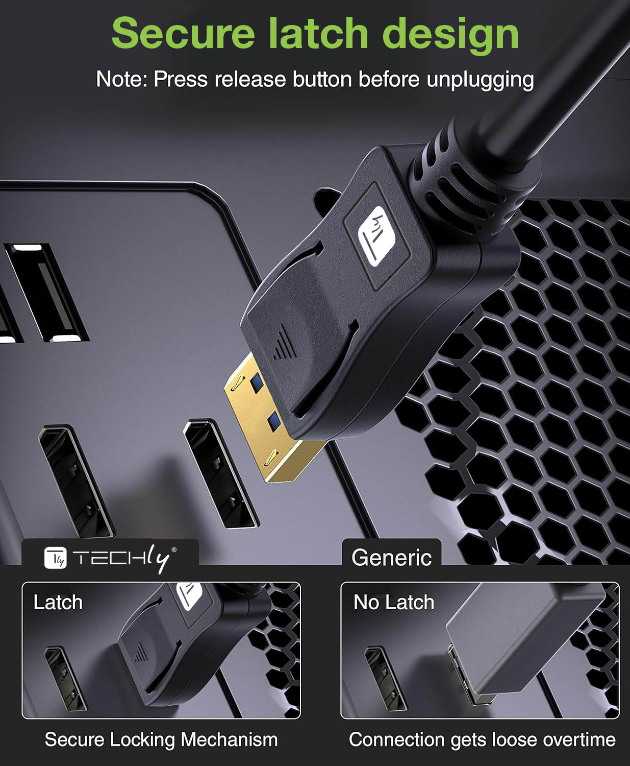 Cavo Audio/Video DisplayPort 2.1 M/M 10K 5m Nero - immagine 6