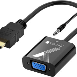 Cavo Convertitore Adattatore da HDMI™ a VGA 1920x1200 a 60Hz con Audio 3.5''