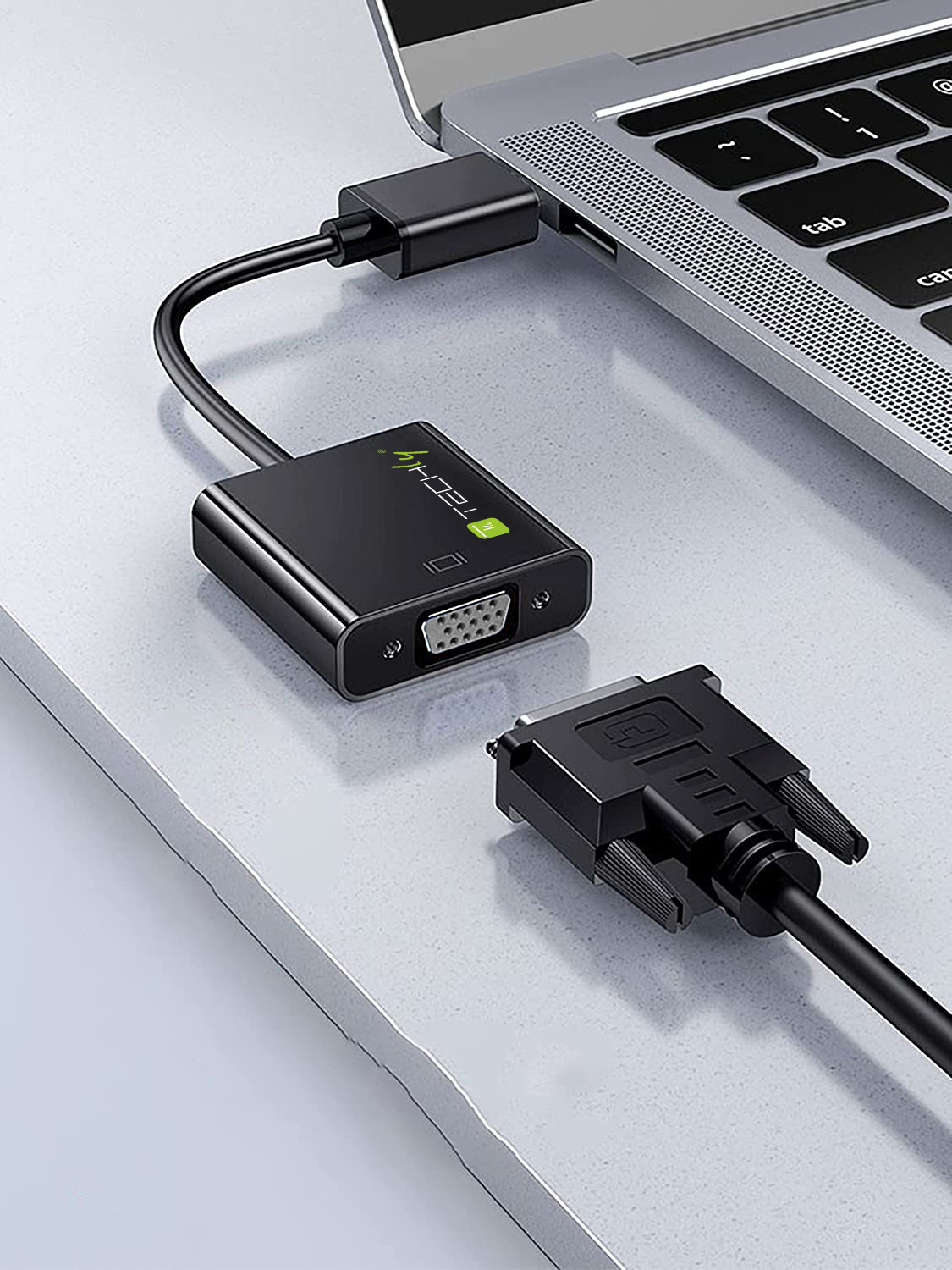 Cavo Convertitore Adattatore da HDMI™ mini C a VGA con Micro USB e Audio - immagine 3