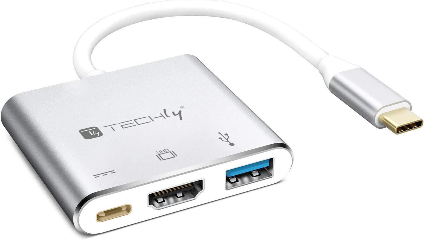 Cavo Convertitore Adattatore da USB-C™ a USB 3.0, HDMI e PD - immagine 2